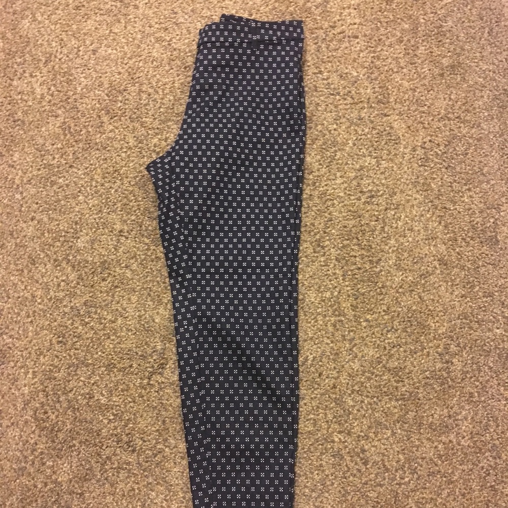 Polka dot slacks